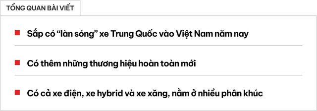 Loạt xe Trung Quốc có thể sắp về Việt Nam: Nhiều phân khúc, đấu xe Nhật, Hàn trong tầm giá trên dưới 1 tỷ - Ảnh 1. Loạt xe Trung Quốc có thể sắp về Việt Nam: Nhiều phân khúc, đấu xe Nhật, Hàn trong tầm giá trên dưới 1 tỷ - Ảnh 1.