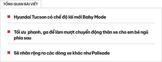 Hyundai chào sân chế độ 'ru' em bé ngủ - Ảnh 1. Hyundai chào sân chế độ 'ru' em bé ngủ - Ảnh 1.