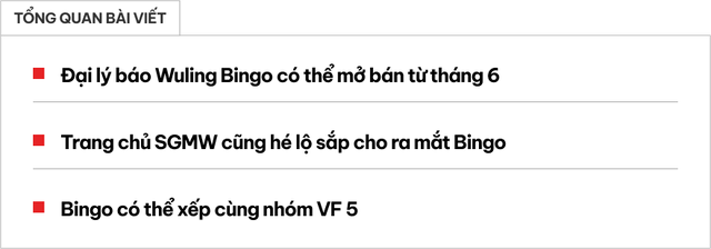 Wuling Bingo dễ bán tại Việt Nam tháng sau: Ngang cỡ Raize, chạy hơn 400km/sạc, đang là hàng 'hot' trong ĐNÁ- Ảnh 1.