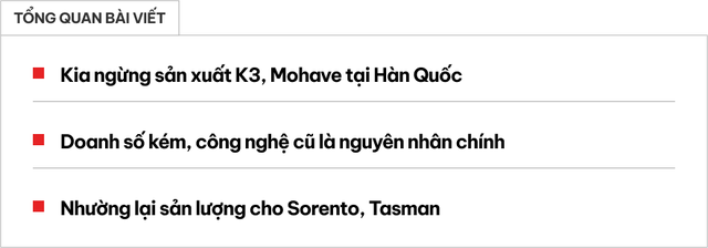 Kia K3 bán rất chạy ở Việt Nam nhưng sắp bị dừng sản xuất ở quê nhà vì nguyên nhân ngược lại- Ảnh 1.