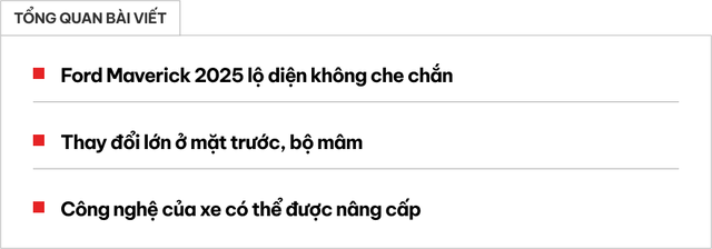 Đàn em Ford Ranger lộ bản mới ‘trần trụi’ trên đường: Logo mới, đầu xe khác biệt, mâm như Maybach- Ảnh 1.