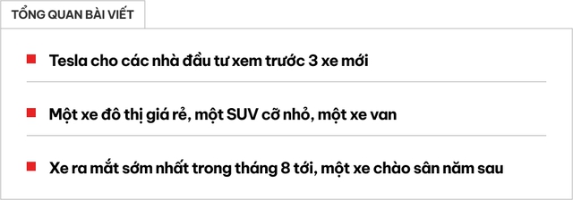 Tesla nhá hàng 3 mẫu xe mới, một hứa hẹn rất hot ở Đông Nam Á- Ảnh 1. Tesla nhá hàng 3 mẫu xe mới, một hứa hẹn rất hot ở Đông Nam Á- Ảnh 1.
