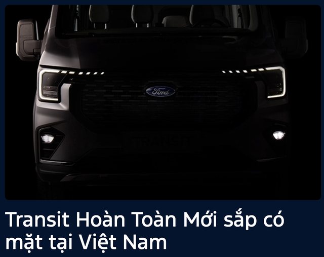 Xe van lại 'hot' tại Việt Nam: Ford Transit 2024 nhá ảnh chính thức, Mercedes Vito giảm giá kỷ lục- Ảnh 2. Xe van lại 'hot' tại Việt Nam: Ford Transit 2024 nhá ảnh chính thức, Mercedes Vito giảm giá kỷ lục- Ảnh 2.
