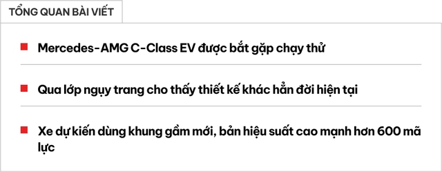 Mercedes-Benz C-Class lộ bản chạy điện: Thiết kế mới, khung gầm mới, có chi tiết giống S-Class- Ảnh 1. Mercedes-Benz C-Class lộ bản chạy điện: Thiết kế mới, khung gầm mới, có chi tiết giống S-Class- Ảnh 1.