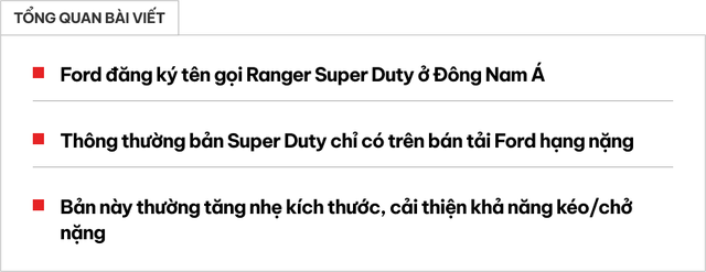 Dấu hiệu cho thấy Ford Ranger sắp có thêm bản chuyên chở hàng, khách Việt mê F150 mà không đủ tài chính có thể chọn mẫu xe này- Ảnh 1.