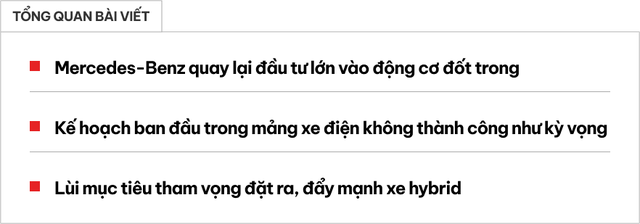 Mercedes-Benz quay lại đầu tư lớn vào động cơ đốt trong, dễ là hybrid, S-Class facelift sắp tới hưởng lợi- Ảnh 1. Mercedes-Benz quay lại đầu tư lớn vào động cơ đốt trong, dễ là hybrid, S-Class facelift sắp tới hưởng lợi- Ảnh 1.