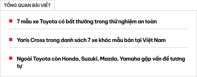 Hàng loạt hãng xe Nhật có bất thường trong quá trình kiểm định an toàn: Khách Việt có cần lo lắng?- Ảnh 1.