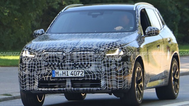 BMW X3 2025 bất ngờ lộ diện hoàn chỉnh: Lưới tản nhiệt dị như 7-Series, đèn như 5-Series, hông na ná iX- Ảnh 3. BMW X3 2025 bất ngờ lộ diện hoàn chỉnh: Lưới tản nhiệt dị như 7-Series, đèn như 5-Series, hông na ná iX- Ảnh 3.