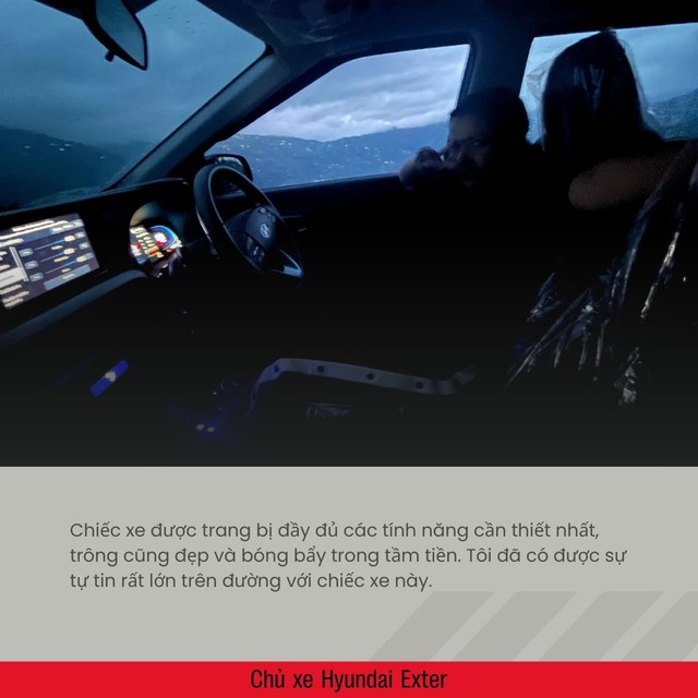 Nữ chủ xe đánh giá Hyundai Exter có thể về Việt Nam: SUV hạng A nhưng leo dốc mượt mà, 'quyết định sáng suốt nhất tôi từng có'- Ảnh 3. Nữ chủ xe đánh giá Hyundai Exter có thể về Việt Nam: SUV hạng A nhưng leo dốc mượt mà, 'quyết định sáng suốt nhất tôi từng có'- Ảnh 3.