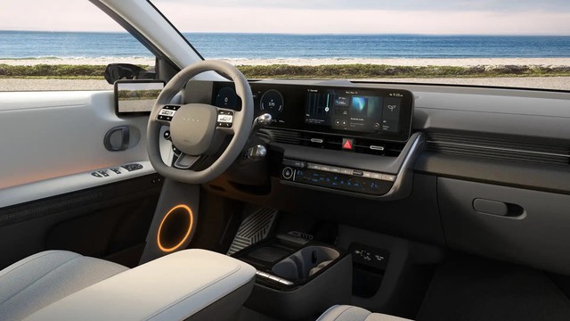 Hyundai Ioniq 5 2025 sắp ra mắt: Công suất không đổi, tầm hoạt động tăng lên 570km, thêm tính năng ADAS, giá tăng 40 triệu đồng- Ảnh 4. Hyundai Ioniq 5 2025 sắp ra mắt: Công suất không đổi, tầm hoạt động tăng lên 570km, thêm tính năng ADAS, giá tăng 40 triệu đồng- Ảnh 4.