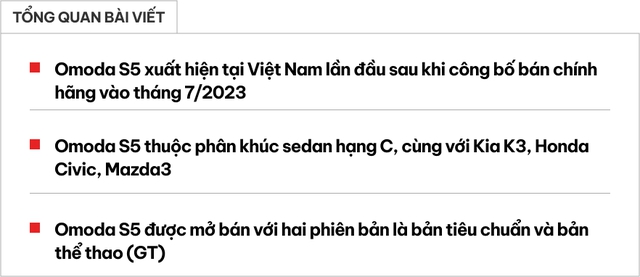 Omoda S5 bản ‘base’ lần đầu lộ diện tại Việt Nam: Dáng thể thao, mâm lớn, cạnh tranh Mazda3, K3- Ảnh 1. Omoda S5 bản ‘base’ lần đầu lộ diện tại Việt Nam: Dáng thể thao, mâm lớn, cạnh tranh Mazda3, K3- Ảnh 1.