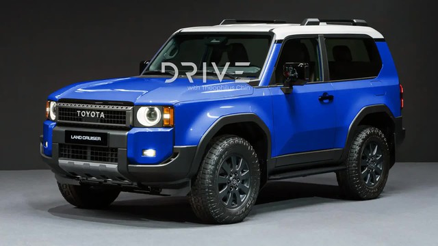 Toyota Land Cruiser Prado 3 cửa lộ ảnh trông như bản phóng to của Jimny, soi kỹ mới thấy một điểm bất thường- Ảnh 4. Toyota Land Cruiser Prado 3 cửa lộ ảnh trông như bản phóng to của Jimny, soi kỹ mới thấy một điểm bất thường- Ảnh 4.