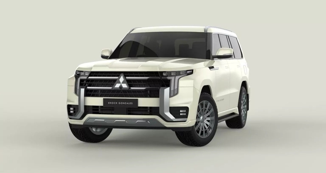 Mitsubishi Pajero đời mới mà trông như này thì Land Cruiser phải dè chừng: Dáng hầm hố, thiết kế sang hơn hẳn- Ảnh 2.