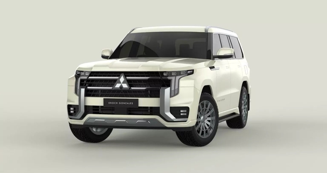 Mitsubishi Pajero đời mới mà trông như này thì Land Cruiser phải dè chừng: Dáng hầm hố, thiết kế sang hơn hẳn- Ảnh 2. Mitsubishi Pajero đời mới mà trông như này thì Land Cruiser phải dè chừng: Dáng hầm hố, thiết kế sang hơn hẳn- Ảnh 2.