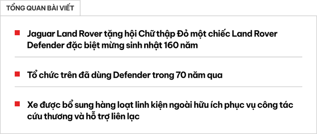 Dân mê đi rừng sẽ thích bản Land Rover Defender giống thế này: Thiết kế để chạy đường bão lũ, lở đất, có trạm phát sóng di động- Ảnh 1.