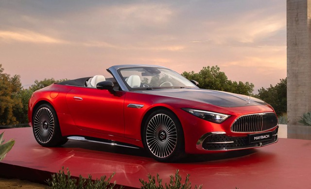 Mercedes-Maybach SL680 Monogram ra mắt: Maybach mui trần 2 cửa đầu tiên, logo kín xe, nhiều chưa từng có- Ảnh 2. Mercedes-Maybach SL680 Monogram ra mắt: Maybach mui trần 2 cửa đầu tiên, logo kín xe, nhiều chưa từng có- Ảnh 2.