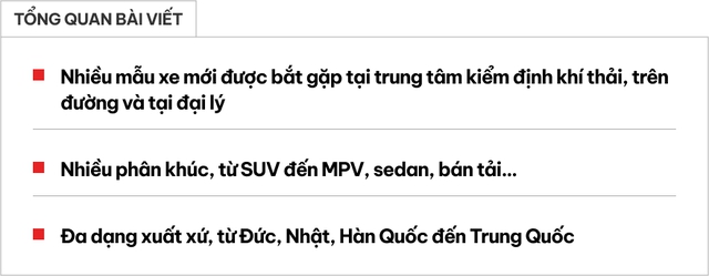 Loạt xe mới đã lộ diện tại Việt Nam, chỉ chờ ra mắt: Đa dạng phân khúc, mẫu mã, Santa Fe, Carnival 2024 dễ thành hàng 'hot'- Ảnh 1. Loạt xe mới đã lộ diện tại Việt Nam, chỉ chờ ra mắt: Đa dạng phân khúc, mẫu mã, Santa Fe, Carnival 2024 dễ thành hàng 'hot'- Ảnh 1.