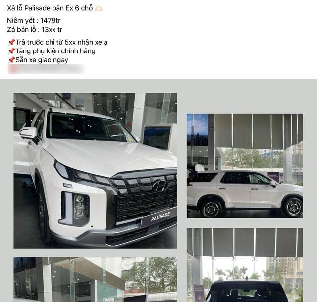 Hyundai Palisade giảm giá tới 150 triệu tại đại lý: Sales báo 'xả lỗ', bản rẻ nhất còn 1,345 tỷ đồng, rẻ hơn niêm yết Fortuner, 'giẫm chân' Santa Fe- Ảnh 3. Hyundai Palisade giảm giá tới 150 triệu tại đại lý: Sales báo 'xả lỗ', bản rẻ nhất còn 1,345 tỷ đồng, rẻ hơn niêm yết Fortuner, 'giẫm chân' Santa Fe- Ảnh 3.