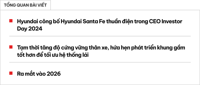 Hyundai Santa Fe công bố bản vừa sạc điện, vừa đổ xăng được, chạy 900km/sạc- Ảnh 1. Hyundai Santa Fe công bố bản vừa sạc điện, vừa đổ xăng được, chạy 900km/sạc- Ảnh 1.