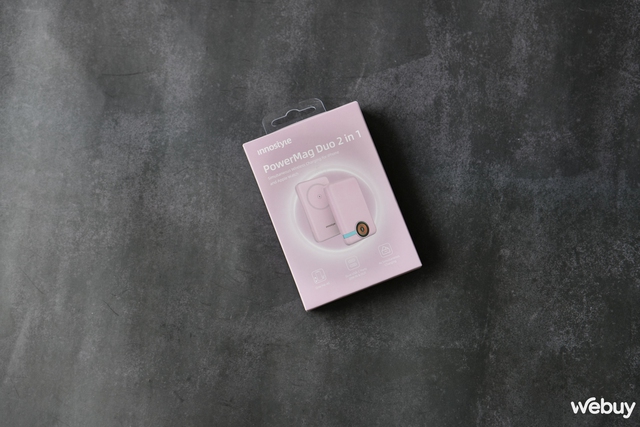 Pin dự phòng MagSafe 2-trong-1 cho iPhone và Apple Watch: Sạc được 4 thiết bị cùng lúc, dung lượng 10.000mAh, giá chỉ 1,5 triệu đồng- Ảnh 1. Pin dự phòng MagSafe 2-trong-1 cho iPhone và Apple Watch: Sạc được 4 thiết bị cùng lúc, dung lượng 10.000mAh, giá chỉ 1,5 triệu đồng- Ảnh 1.