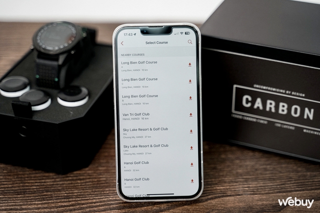Trên tay Garmin MARQ Golfer Carbon Edition giá 80 triệu: Siêu smartwatch đẳng cấp cho người mê đánh gôn- Ảnh 16. Trên tay Garmin MARQ Golfer Carbon Edition giá 80 triệu: Siêu smartwatch đẳng cấp cho người mê đánh gôn- Ảnh 16.