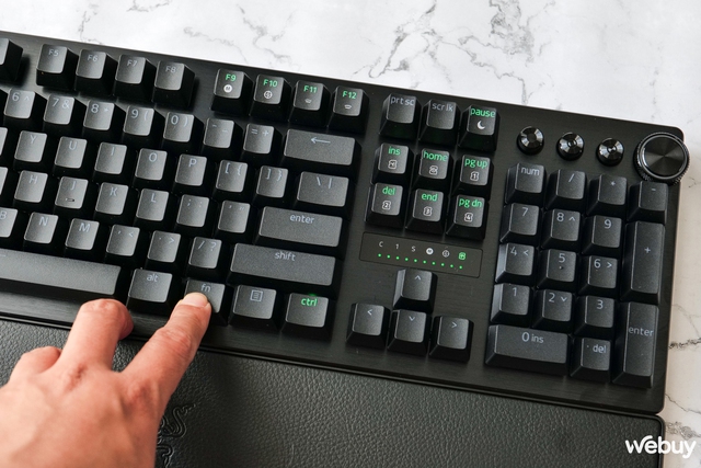 Trên tay bàn phím Razer Huntsman V3 Pro: Hướng tới game thủ 'Pro', switch thay đổi được điểm kích hoạt- Ảnh 19.