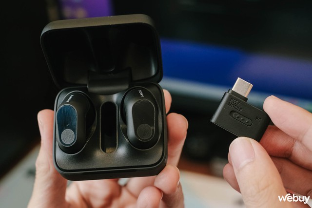 Trên tay Sony INZONE Buds: Tai nghe TWS dành riêng cho game thủ- Ảnh 3. Trên tay Sony INZONE Buds: Tai nghe TWS dành riêng cho game thủ- Ảnh 3.