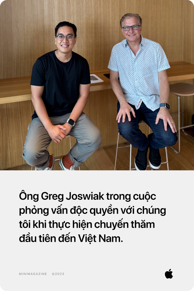 Phó chủ tịch cấp cao Apple: 03 từ để mô tả thị trường Việt Nam - Tích cực, Hoài bão và Cơ hội- Ảnh 2. Phó chủ tịch cấp cao Apple: 03 từ để mô tả thị trường Việt Nam - Tích cực, Hoài bão và Cơ hội- Ảnh 2.