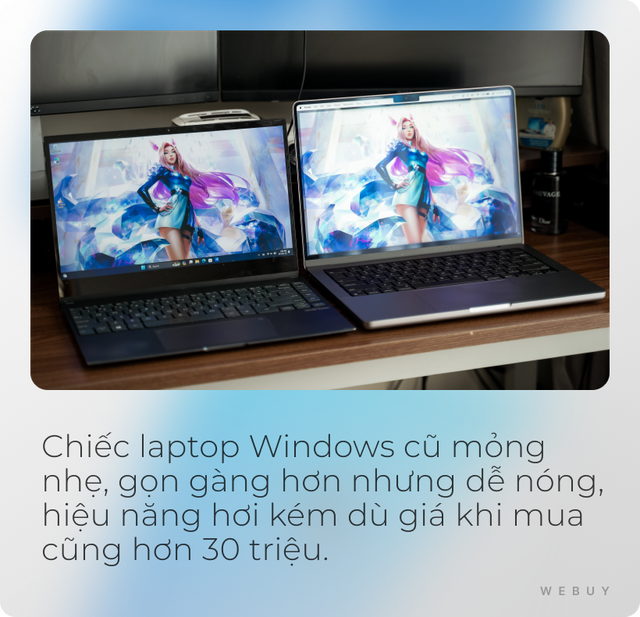 Fan cứng Windows 10 năm "quay xe" đổi Macbook: "Tôi không ghét đồ Apple nữa rồi"- Ảnh 4. Fan cứng Windows 10 năm "quay xe" đổi Macbook: "Tôi không ghét đồ Apple nữa rồi"- Ảnh 4.