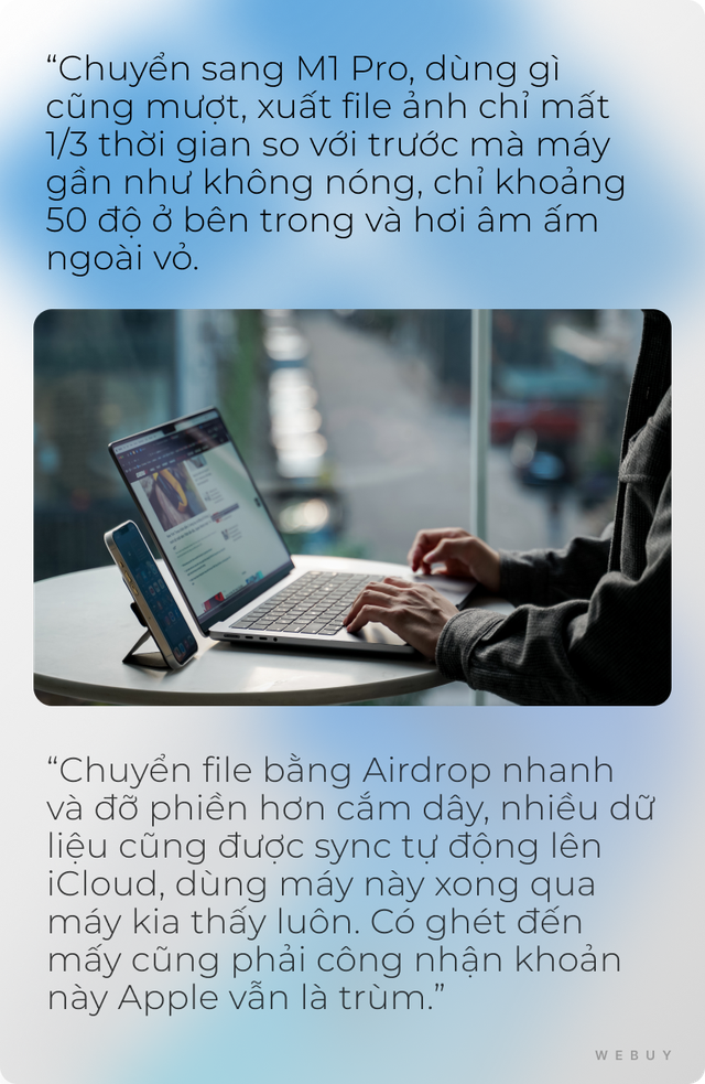 Fan cứng Windows 10 năm "quay xe" đổi Macbook: "Tôi không ghét đồ Apple nữa rồi"- Ảnh 8. Fan cứng Windows 10 năm "quay xe" đổi Macbook: "Tôi không ghét đồ Apple nữa rồi"- Ảnh 8.