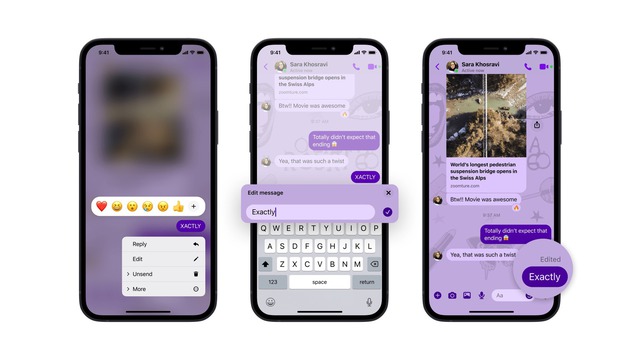 Ơn giời, cuối cùng Facebook Messenger cũng đã cho chỉnh sửa tin nhắn sau khi gửi- Ảnh 1. Ơn giời, cuối cùng Facebook Messenger cũng đã cho chỉnh sửa tin nhắn sau khi gửi- Ảnh 1.