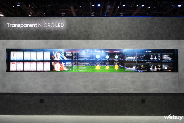 Cận cảnh loạt TV Samsung mới tại CES 2024: Thiết kế ấn tượng, hình âm đẳng cấp, đặc biệt choáng ngợp với mẫu MICRO LED trong suốt- Ảnh 12. Cận cảnh loạt TV Samsung mới tại CES 2024: Thiết kế ấn tượng, hình âm đẳng cấp, đặc biệt choáng ngợp với mẫu MICRO LED trong suốt- Ảnh 12.