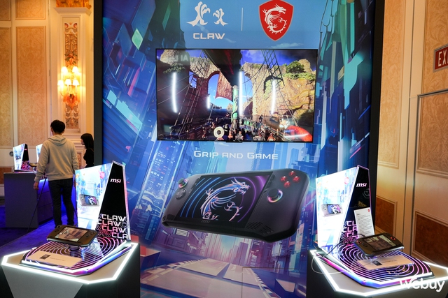 Dạo quanh gian hàng MSI tại CES 2024, phát hiện dòng sản phẩm thu hút không kém cạnh máy chơi game PC cầm tay MSI Claw- Ảnh 10.