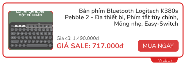 Giữa tháng sale lớn: Logitech, Baseus, Samsung, Anker giảm đến 66%, hãng nào cũng kèm voucher to- Ảnh 2.