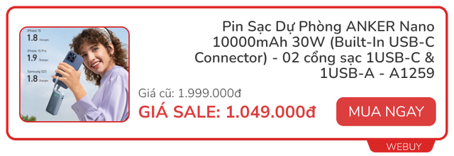 Giữa tháng sale lớn: Logitech, Baseus, Samsung, Anker giảm đến 66%, hãng nào cũng kèm voucher to- Ảnh 12.