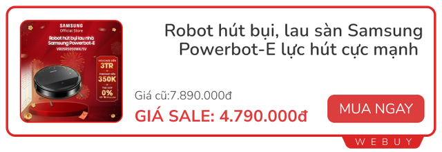 Săn Sale nhanh: Loạt deal đồ gia dụng bùng nổ Xiaomi, Bosch, Samsung... giảm giá lên tới 60%- Ảnh 6.