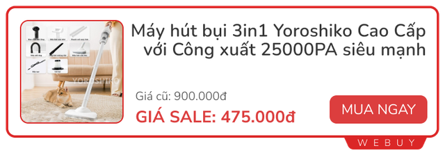 Săn Sale nhanh: Loạt deal đồ gia dụng bùng nổ Xiaomi, Bosch, Samsung... giảm giá lên tới 60%- Ảnh 3.