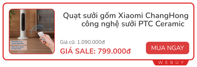 Deal máy sưởi ngon - bổ - rẻ, có loại giảm sâu đến 74% đúng dịp miền Bắc lạnh đỉnh điểm- Ảnh 4.