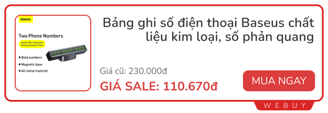 Cuối năm chăm xế hộp: Tậu 3 món đồ của Baseus được khen vì giá rẻ, chất lượng tốt- Ảnh 2.