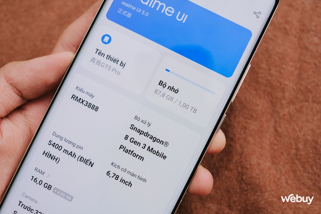 Xiaomi 14 chưa là gì, realme lại "phá đảo" phân khúc với smartphone Snapdragon 8 Gen 3, RAM 16GB, bộ nhớ 1TB mà giá cực "mềm"- Ảnh 4.