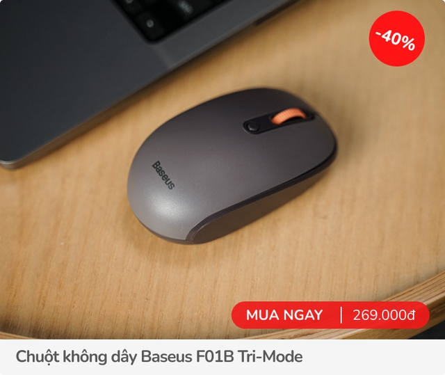 So sánh chuột yên tĩnh giá rẻ Xiaomi và Baseus: Dưới 300.000đ chọn cái nào dùng thích hơn?- Ảnh 11.