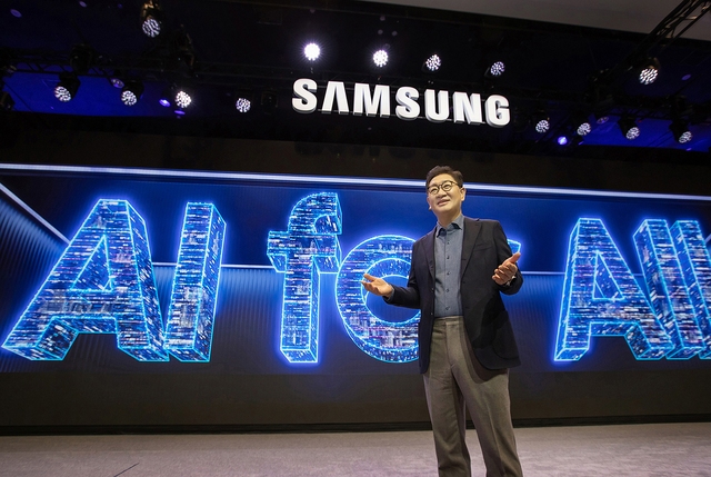 Samsung mang tới CES 2024 loạt thiết bị trí tuệ nhân tạo tiên tiến cùng thông điệp "AI cho tất cả mọi người"- Ảnh 1. Samsung mang tới CES 2024 loạt thiết bị trí tuệ nhân tạo tiên tiến cùng thông điệp "AI cho tất cả mọi người"- Ảnh 1.