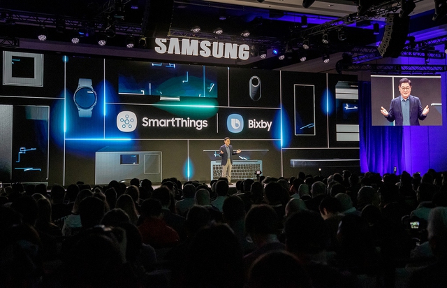 Samsung mang tới CES 2024 loạt thiết bị trí tuệ nhân tạo tiên tiến cùng thông điệp "AI cho tất cả mọi người"- Ảnh 5. Samsung mang tới CES 2024 loạt thiết bị trí tuệ nhân tạo tiên tiến cùng thông điệp "AI cho tất cả mọi người"- Ảnh 5.