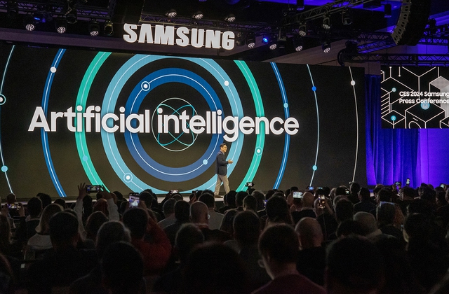 Samsung mang tới CES 2024 loạt thiết bị trí tuệ nhân tạo tiên tiến cùng thông điệp "AI cho tất cả mọi người"- Ảnh 3. Samsung mang tới CES 2024 loạt thiết bị trí tuệ nhân tạo tiên tiến cùng thông điệp "AI cho tất cả mọi người"- Ảnh 3.