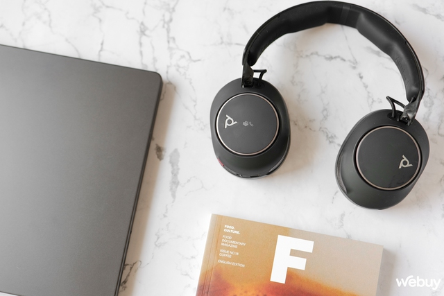 Trên tay Poly Voyager Surround 80 UC: HP làm tai nghe chống ồn thì sẽ như thế nào?- Ảnh 12. Trên tay Poly Voyager Surround 80 UC: HP làm tai nghe chống ồn thì sẽ như thế nào?- Ảnh 12.