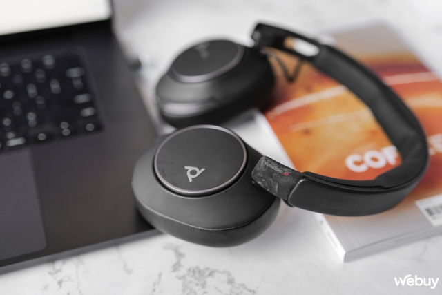 Trên tay Poly Voyager Surround 80 UC: HP làm tai nghe chống ồn thì sẽ như thế nào?- Ảnh 6. Trên tay Poly Voyager Surround 80 UC: HP làm tai nghe chống ồn thì sẽ như thế nào?- Ảnh 6.