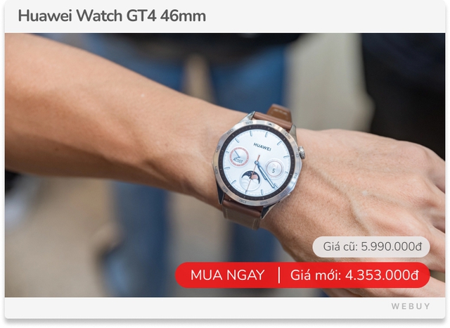 Cuối năm 'săn' Huawei: Smartwatch và tai nghe giảm sâu đón Tết- Ảnh 1. Cuối năm 'săn' Huawei: Smartwatch và tai nghe giảm sâu đón Tết- Ảnh 1.