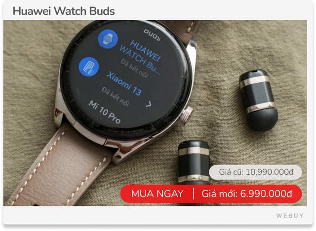 Cuối năm 'săn' Huawei: Smartwatch và tai nghe giảm sâu đón Tết- Ảnh 5. Cuối năm 'săn' Huawei: Smartwatch và tai nghe giảm sâu đón Tết- Ảnh 5.
