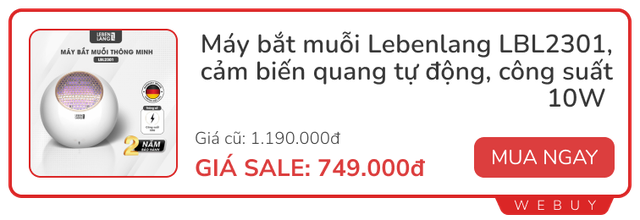 Review 5 loại máy bắt muỗi có giá từ hơn trăm đến tiền triệu: Loại nào xứng để chi tiền nhất?- Ảnh 4.