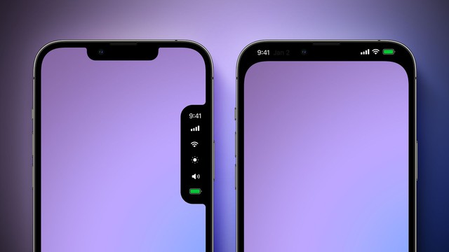 Trước khi hoàn thiện, "tai thỏ" và Dynamic Island trên iPhone từng dị thế này đây- Ảnh 2. Trước khi hoàn thiện, "tai thỏ" và Dynamic Island trên iPhone từng dị thế này đây- Ảnh 2.